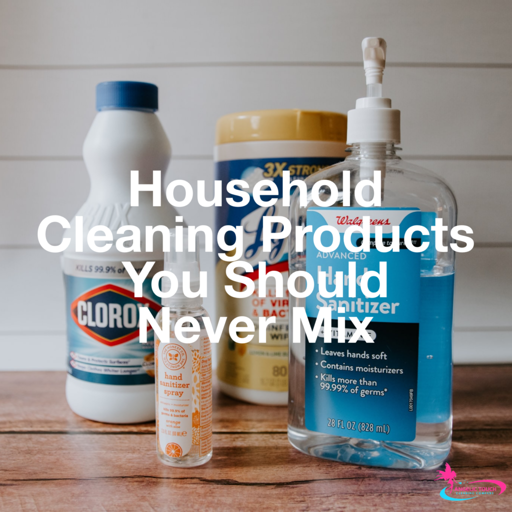 Cleaning products you should never mix together